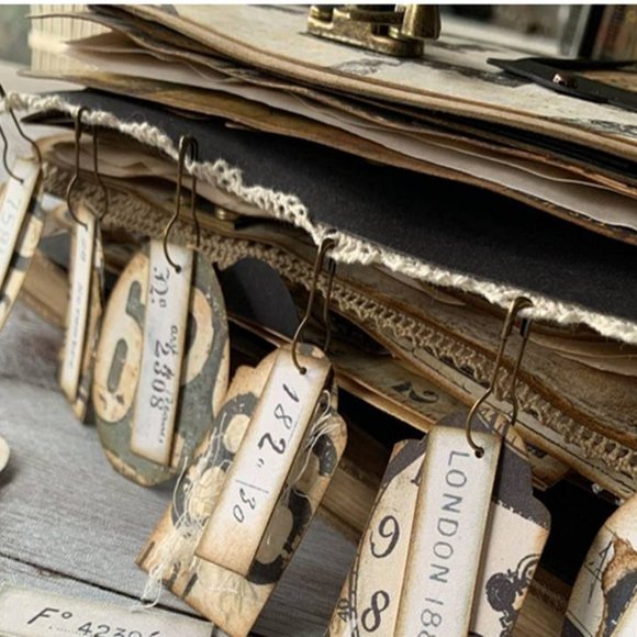 AngelaAnneStyle Accessories - Mystery Junk Journal Ephemera Kit